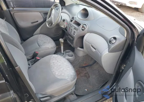 2001 Toyota Echo из США, поврежденный, VIN JTDBT123110190387